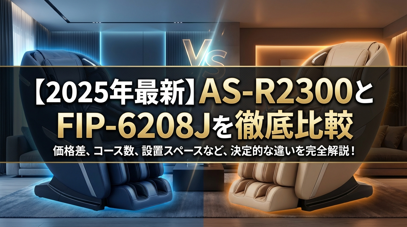 【2025年最新】AS-R2300とFIP-6208Jを徹底比較