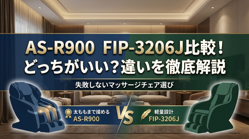 AS-R900 FIP-3206J 比較！どっちがいい？違いを徹底解説