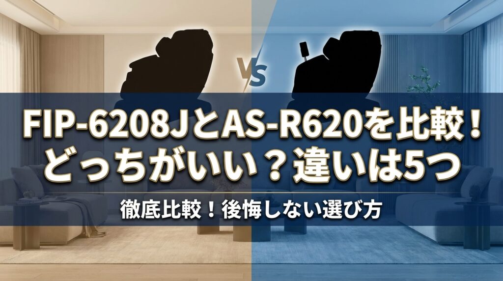 FIP-6208JとAS-R620を比較！どっちがいい？違いは5つ