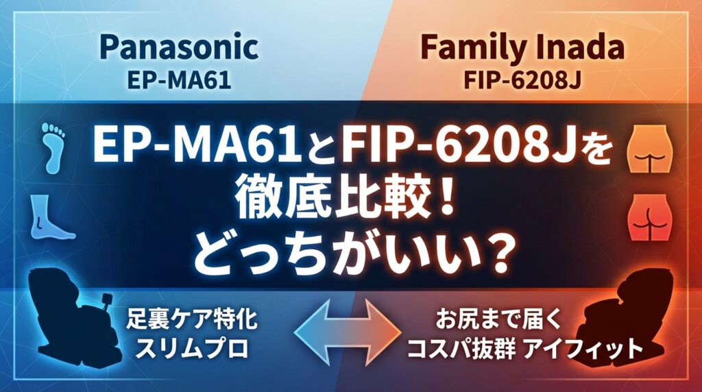 EP-MA61とFIP-6208Jを徹底比較！どっちがいい？