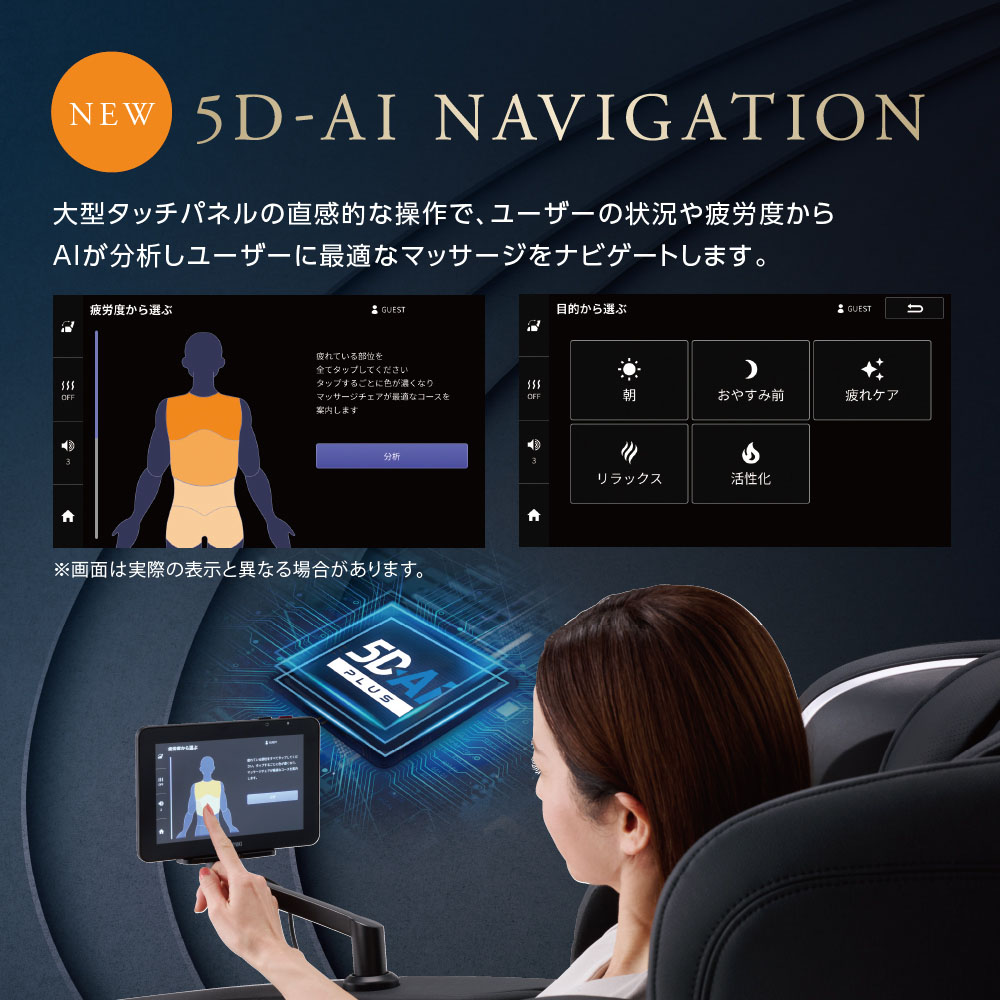 フジ医療器 マッサージチェア AS-R2300 AI分析