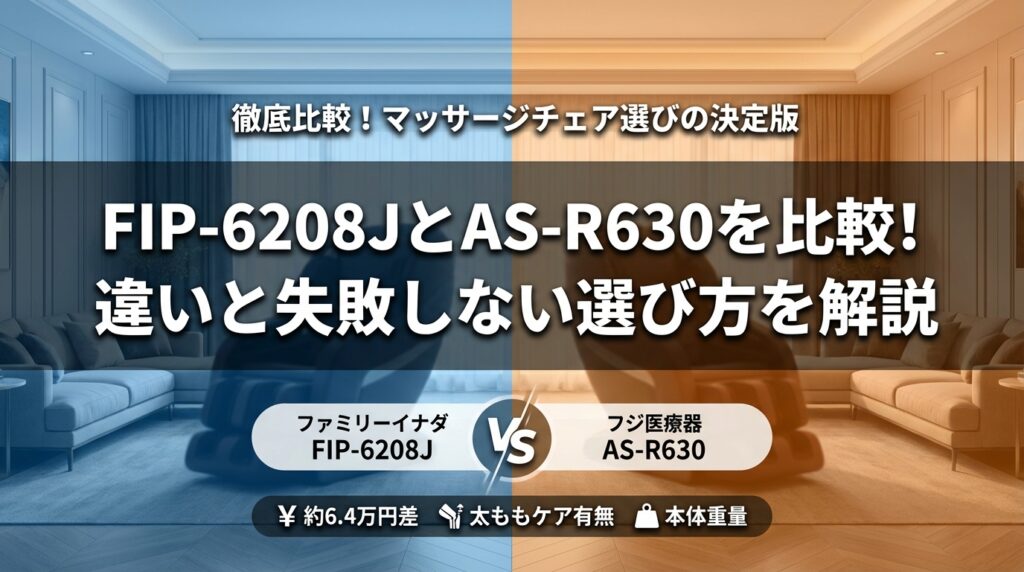 FIP-6208JとAS-R630を比較！違いと失敗しない選び方を解説