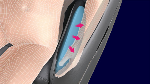 フジ医療器 マッサージチェア 腕エアーマッサージ